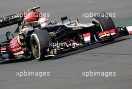 Romain Grosjean (FRA), Lotus F1 Team  25.10.2013. Formula 1 World Championship, Rd 16, Indian Grand Prix, New Delhi, India, Practice Day.