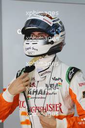 Adrian Sutil (GER) Sahara Force India F1. 25.10.2013. Formula 1 World Championship, Rd 16, Indian Grand Prix, New Delhi, India, Practice Day.