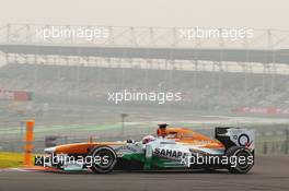 Paul di Resta (GBR) Sahara Force India VJM06. 25.10.2013. Formula 1 World Championship, Rd 16, Indian Grand Prix, New Delhi, India, Practice Day.