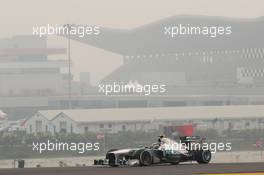 Lewis Hamilton (GBR) Mercedes AMG F1 W04. 25.10.2013. Formula 1 World Championship, Rd 16, Indian Grand Prix, New Delhi, India, Practice Day.