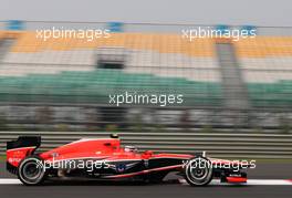 Max Chilton (GBR), Marussia F1 Team  25.10.2013. Formula 1 World Championship, Rd 16, Indian Grand Prix, New Delhi, India, Practice Day.