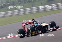 Daniel Ricciardo (AUS), Scuderia Toro Rosso  25.10.2013. Formula 1 World Championship, Rd 16, Indian Grand Prix, New Delhi, India, Practice Day.