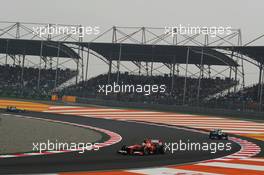 Felipe Massa (BRA) Ferrari F138. 27.10.2013. Formula 1 World Championship, Rd 16, Indian Grand Prix, New Delhi, India, Race Day.