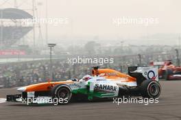 Paul di Resta (GBR) Sahara Force India VJM06. 27.10.2013. Formula 1 World Championship, Rd 16, Indian Grand Prix, New Delhi, India, Race Day.