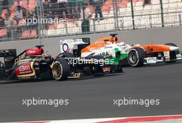 Kimi Raikkonen (FIN), Lotus F1 Team  27.10.2013. Formula 1 World Championship, Rd 16, Indian Grand Prix, New Delhi, India, Race Day.