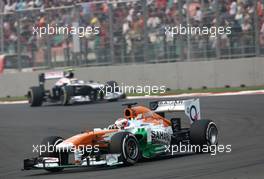 Paul di Resta (GBR), Force India Formula One Team  27.10.2013. Formula 1 World Championship, Rd 16, Indian Grand Prix, New Delhi, India, Race Day.