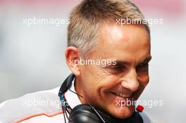 Martin Whitmarsh (GBR) McLaren Chief Executive Officer. 26.10.2013. Formula 1 World Championship, Rd 16, Indian Grand Prix, New Delhi, India, Qualifying Day.