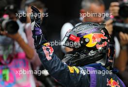 Sebastian Vettel (GER), Red Bull Racing  26.10.2013. Formula 1 World Championship, Rd 16, Indian Grand Prix, New Delhi, India, Qualifying Day.