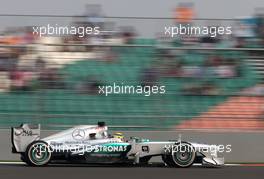 Nico Rosberg (GER), Mercedes GP  26.10.2013. Formula 1 World Championship, Rd 16, Indian Grand Prix, New Delhi, India, Qualifying Day.