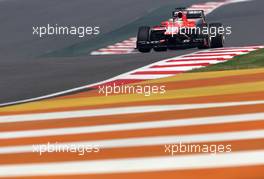 Jules Bianchi (FRA), Marussia Formula One Team   26.10.2013. Formula 1 World Championship, Rd 16, Indian Grand Prix, New Delhi, India, Qualifying Day.