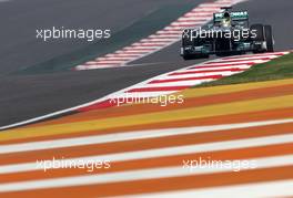 Nico Rosberg (GER), Mercedes GP  26.10.2013. Formula 1 World Championship, Rd 16, Indian Grand Prix, New Delhi, India, Qualifying Day.