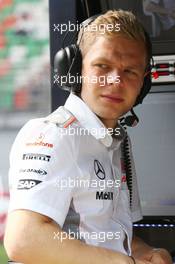 Kevin Magnussen (DEN) McLaren Test Driver. 26.10.2013. Formula 1 World Championship, Rd 16, Indian Grand Prix, New Delhi, India, Qualifying Day.