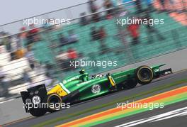 Giedo van der Garde (NDL), Caterham F1 Team  26.10.2013. Formula 1 World Championship, Rd 16, Indian Grand Prix, New Delhi, India, Qualifying Day.