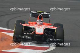 Max Chilton (GBR) Marussia F1 Team MR02. 26.10.2013. Formula 1 World Championship, Rd 16, Indian Grand Prix, New Delhi, India, Qualifying Day.