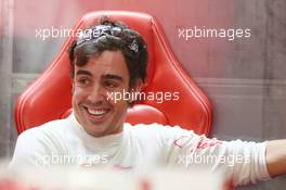 Fernando Alonso (ESP) Ferrari. 26.10.2013. Formula 1 World Championship, Rd 16, Indian Grand Prix, New Delhi, India, Qualifying Day.