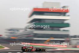 Kimi Raikkonen (FIN), Lotus F1 Team  26.10.2013. Formula 1 World Championship, Rd 16, Indian Grand Prix, New Delhi, India, Qualifying Day.