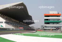 BIC, Track atmosphere 24.10.2013. Formula 1 World Championship, Rd 16, Indian Grand Prix, New Delhi, India, Preparation Day.