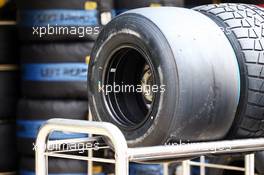 Mercedes AMG F1 W04 Pirelli tyre. 24.10.2013. Formula 1 World Championship, Rd 16, Indian Grand Prix, New Delhi, India, Preparation Day.