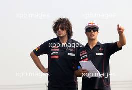 Daniel Ricciardo (AUS), Scuderia Toro Rosso  24.10.2013. Formula 1 World Championship, Rd 16, Indian Grand Prix, New Delhi, India, Preparation Day.