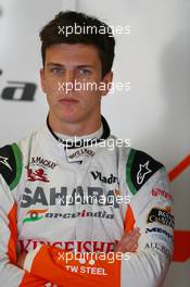 James Calado (GBR) Sahara Force India Third Driver. 06.09.2013. Formula 1 World Championship, Rd 12, Italian Grand Prix, Monza, Italy, Practice Day.