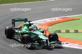 Charles Pic (FRA) Caterham CT03. 06.09.2013. Formula 1 World Championship, Rd 12, Italian Grand Prix, Monza, Italy, Practice Day.
