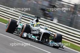 Nico Rosberg (GER) Mercedes AMG F1 W04. 06.09.2013. Formula 1 World Championship, Rd 12, Italian Grand Prix, Monza, Italy, Practice Day.