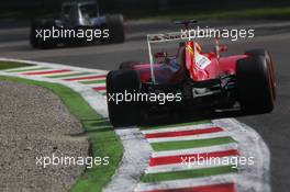 Fernando Alonso (ESP) Ferrari F138. 06.09.2013. Formula 1 World Championship, Rd 12, Italian Grand Prix, Monza, Italy, Practice Day.