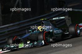 Lewis Hamilton (GBR) Mercedes AMG F1 W04. 06.09.2013. Formula 1 World Championship, Rd 12, Italian Grand Prix, Monza, Italy, Practice Day.