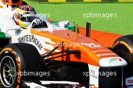 James Calado (GBR) Sahara Force India VJM06 Test Driver. 06.09.2013. Formula 1 World Championship, Rd 12, Italian Grand Prix, Monza, Italy, Practice Day.