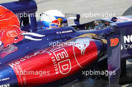 Daniel Ricciardo (AUS) Scuderia Toro Rosso STR8. 06.09.2013. Formula 1 World Championship, Rd 12, Italian Grand Prix, Monza, Italy, Practice Day.