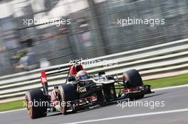 Romain Grosjean (FRA) Lotus F1 E21. 06.09.2013. Formula 1 World Championship, Rd 12, Italian Grand Prix, Monza, Italy, Practice Day.