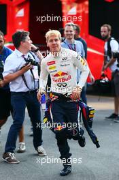 Sebastian Vettel (GER) Red Bull Racing. 06.09.2013. Formula 1 World Championship, Rd 12, Italian Grand Prix, Monza, Italy, Practice Day.