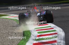 Mark Webber (AUS) Red Bull Racing RB9. 06.09.2013. Formula 1 World Championship, Rd 12, Italian Grand Prix, Monza, Italy, Practice Day.