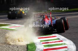 Jean-Eric Vergne (FRA) Scuderia Toro Rosso STR8. 06.09.2013. Formula 1 World Championship, Rd 12, Italian Grand Prix, Monza, Italy, Practice Day.