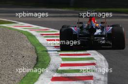 Sebastian Vettel (GER) Red Bull Racing RB9. 06.09.2013. Formula 1 World Championship, Rd 12, Italian Grand Prix, Monza, Italy, Practice Day.