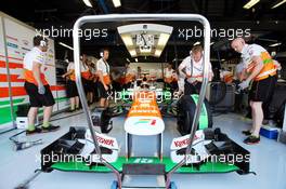 James Calado (GBR) Sahara Force India VJM06 Test Driver. 06.09.2013. Formula 1 World Championship, Rd 12, Italian Grand Prix, Monza, Italy, Practice Day.