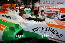 Paul di Resta (GBR) Sahara Force India VJM06. 06.09.2013. Formula 1 World Championship, Rd 12, Italian Grand Prix, Monza, Italy, Practice Day.