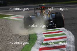 Romain Grosjean (FRA) Lotus F1 E21. 06.09.2013. Formula 1 World Championship, Rd 12, Italian Grand Prix, Monza, Italy, Practice Day.