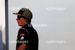 Kimi Raikkonen (FIN) Lotus F1 Team. 06.09.2013. Formula 1 World Championship, Rd 12, Italian Grand Prix, Monza, Italy, Practice Day.