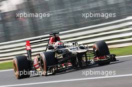 Kimi Raikkonen (FIN) Lotus F1 E21. 06.09.2013. Formula 1 World Championship, Rd 12, Italian Grand Prix, Monza, Italy, Practice Day.