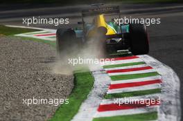 Heikki Kovalainen (FIN) Caterham CT03 Reserve Driver. 06.09.2013. Formula 1 World Championship, Rd 12, Italian Grand Prix, Monza, Italy, Practice Day.