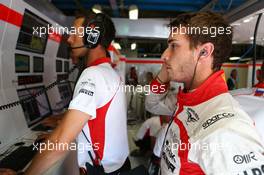Jules Bianchi (FRA) Marussia F1 Team. 06.09.2013. Formula 1 World Championship, Rd 12, Italian Grand Prix, Monza, Italy, Practice Day.