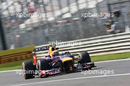 Mark Webber (AUS) Red Bull Racing RB9. 06.09.2013. Formula 1 World Championship, Rd 12, Italian Grand Prix, Monza, Italy, Practice Day.