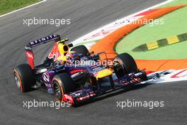 Mark Webber (AUS) Red Bull Racing RB9. 06.09.2013. Formula 1 World Championship, Rd 12, Italian Grand Prix, Monza, Italy, Practice Day.