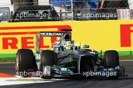 Nico Rosberg (GER) Mercedes AMG F1 W04. 06.09.2013. Formula 1 World Championship, Rd 12, Italian Grand Prix, Monza, Italy, Practice Day.