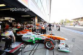 James Calado (GBR) Sahara Force India VJM06 Test Driver. 06.09.2013. Formula 1 World Championship, Rd 12, Italian Grand Prix, Monza, Italy, Practice Day.