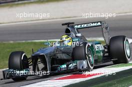 Nico Rosberg (GER) Mercedes AMG F1 W04. 06.09.2013. Formula 1 World Championship, Rd 12, Italian Grand Prix, Monza, Italy, Practice Day.