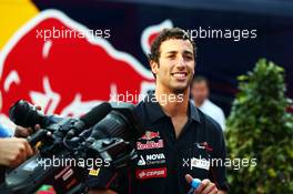 Daniel Ricciardo (AUS) Scuderia Toro Rosso. 06.09.2013. Formula 1 World Championship, Rd 12, Italian Grand Prix, Monza, Italy, Practice Day.