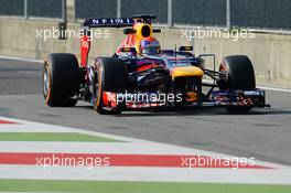 Sebastian Vettel (GER) Red Bull Racing RB9. 06.09.2013. Formula 1 World Championship, Rd 12, Italian Grand Prix, Monza, Italy, Practice Day.