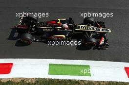 Romain Grosjean (FRA) Lotus F1 E21. 06.09.2013. Formula 1 World Championship, Rd 12, Italian Grand Prix, Monza, Italy, Practice Day.